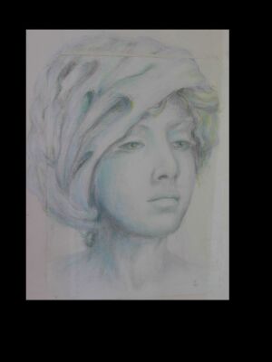 Marble Girl - pastel.jpg (7958 bytes)